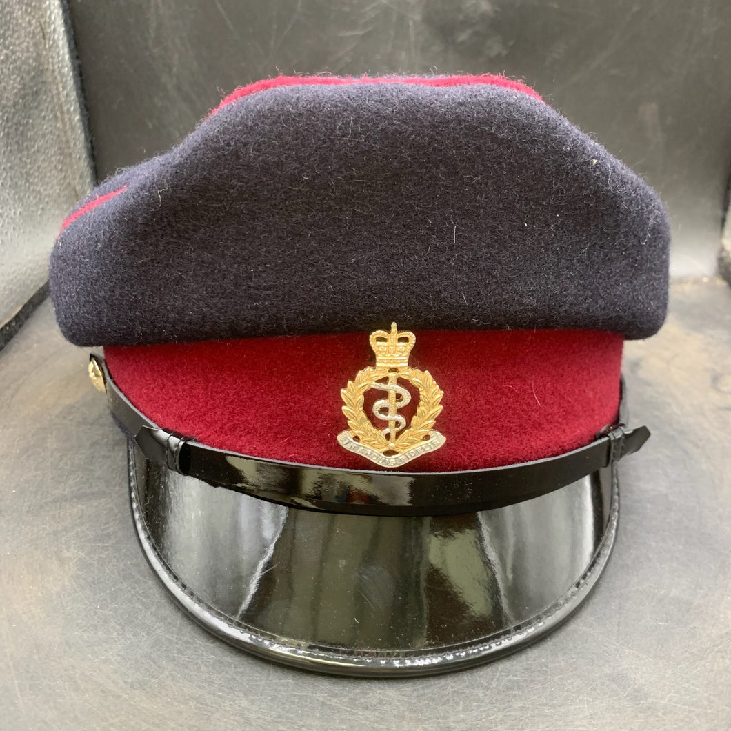 Genuine British Army RAMC Royal Army Medical Corps Female Cap & Badge - Size 54 - The Militaria Shop