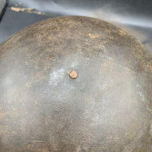 Load image into Gallery viewer, Original WW2 British/Canadian Army Mk3 &quot;Turtle&quot; Combat Helmet - The Militaria Shop
