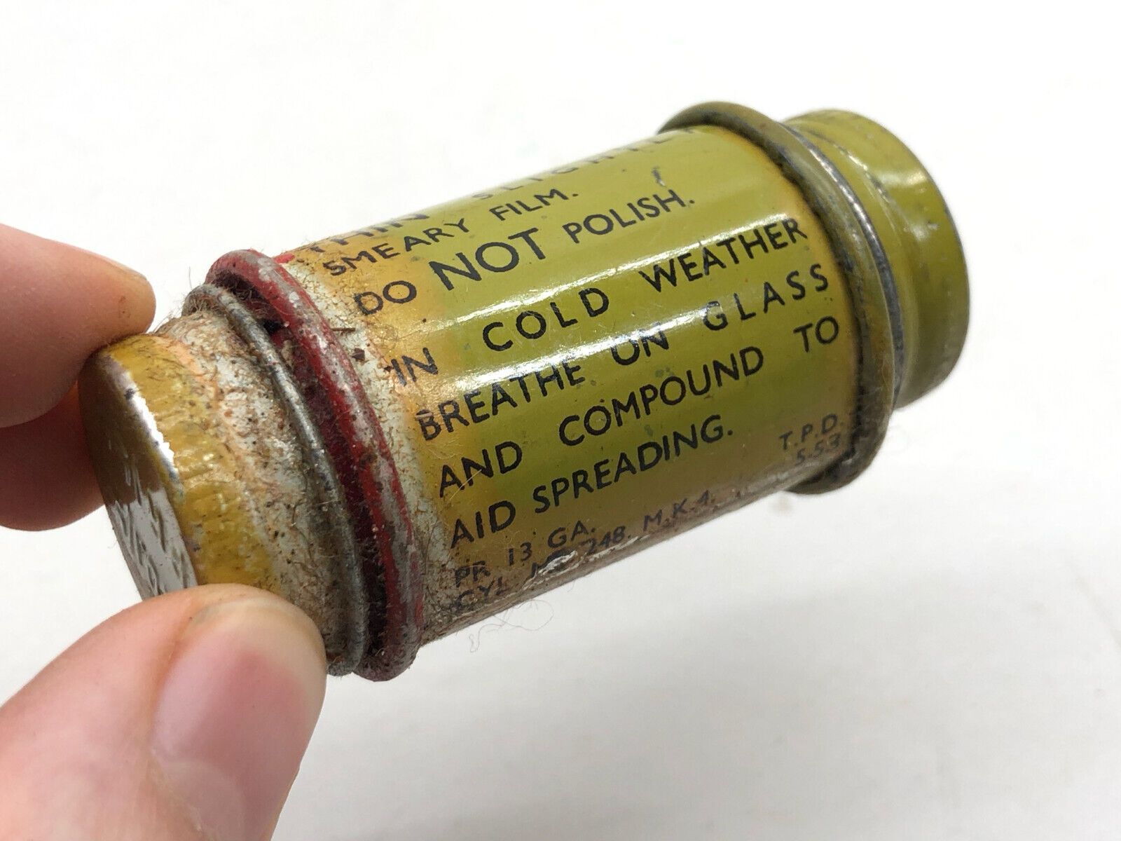 Original British Army WW2 Pattern AntiDimmin Cloth Mk 7 The