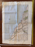 Original WW2 British Army GSGS Map of Scotland - Auksa Craig & Girvan - The Militaria Shop