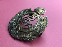 Load image into Gallery viewer, Original Pre-WW1 British Army Edward VII Royal Engineers Cap Badge
