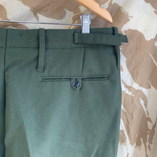 Charger l&#39;image dans la galerie, Genuine British Army Green Barrack Dress Trousers - Size 80/96/112
