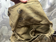 Load image into Gallery viewer, Original WW2 British Army GSR Gas Mask Bag - Early Pattern
