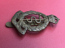 Load image into Gallery viewer, Original WW2 British Army Cap Badge - Royal Army Medical Corps RAMC
