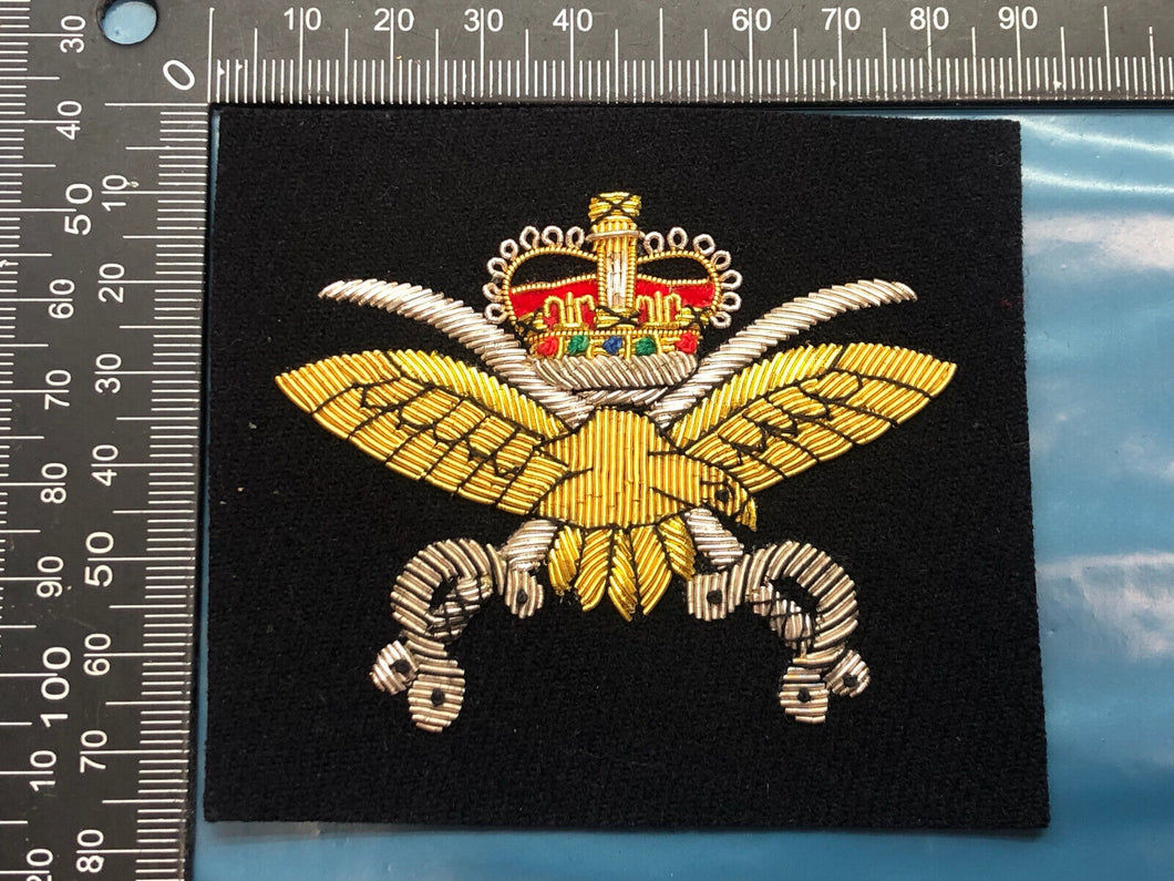 British RAF Bullion Embroidered Blazer Badge - Royal Air Force Physical Training