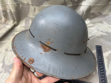 Load image into Gallery viewer, Original WW2 British Home Front Civil Defence Civillian Zuckerman Helmet
