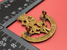 Load image into Gallery viewer, Original WW2 Canadian Army 4th Princess Louise Dragoon Guards Cap Badge
