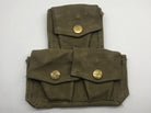 Genuine 37 Pattern Army 3 Pocket Rifle Pouch - WW2 British Army Style - The Militaria Shop