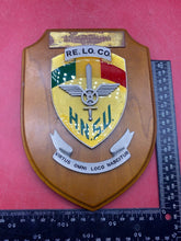 Charger l&#39;image dans la galerie, Original Italian Land Forces - 1986 Excercise Armada Exchange Wall Plaque
