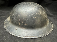 Load image into Gallery viewer, Original WW2 British Civil Defence Home Front Mk2 Brodie Helmet
