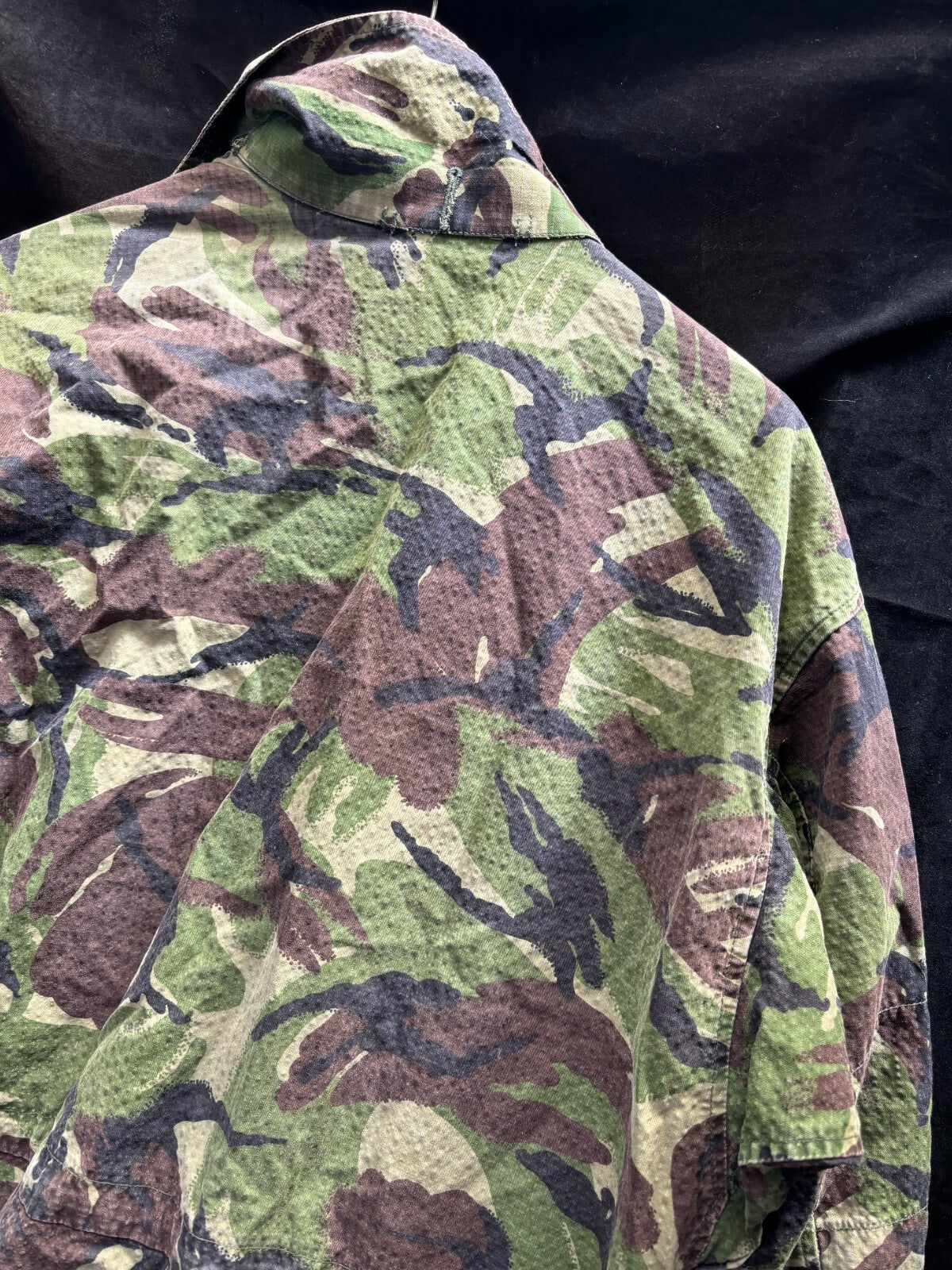 Genuine British Army DPM Camouflaged Field Jacket-Size 180/104 - The Militaria Shop