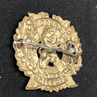 Genuine WW2 British Army Brass Cap Badge - London Scottish - The Militaria Shop