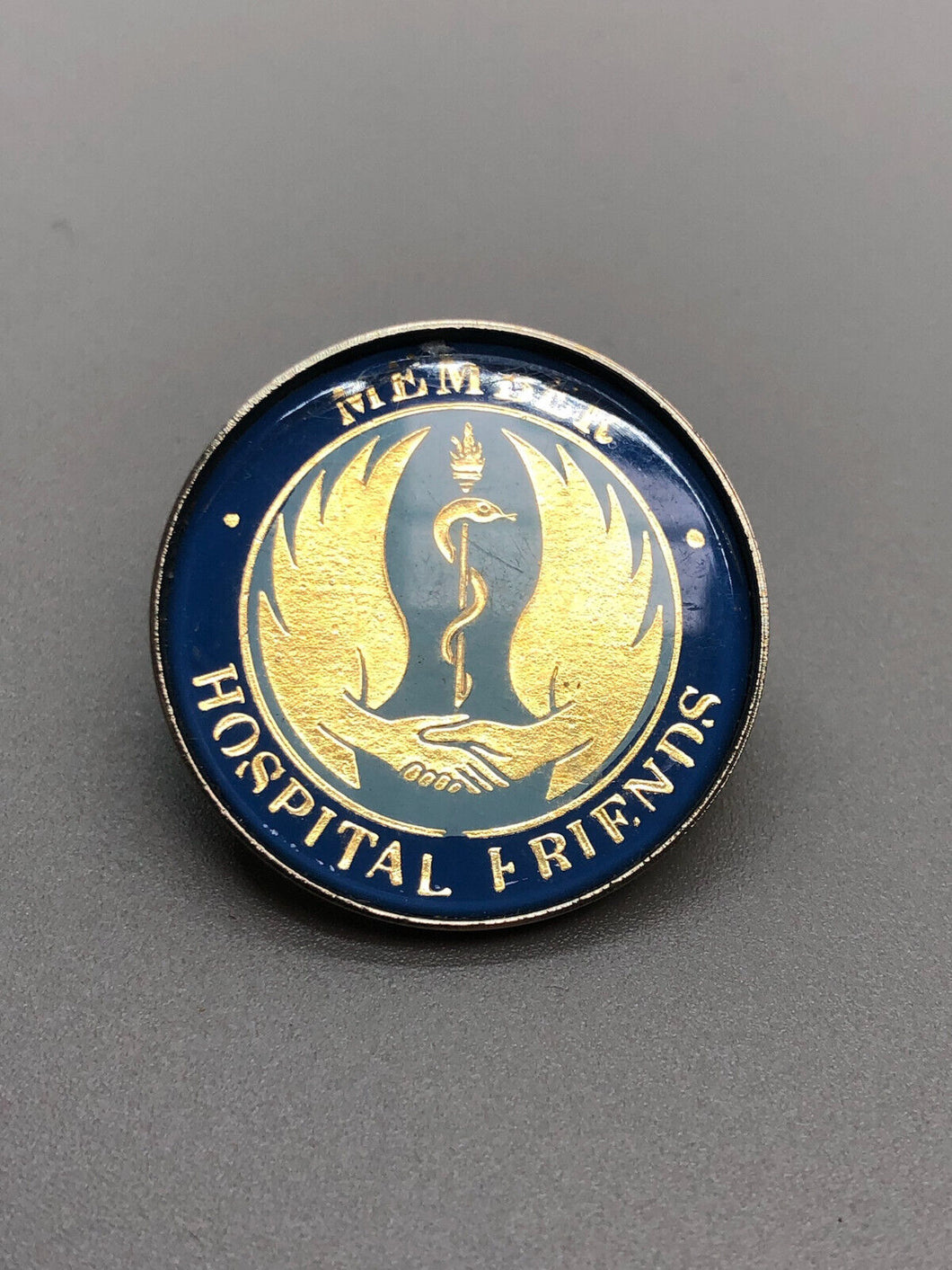 Vintage Member Hospital Friends Lapel Badge / Tie Pin