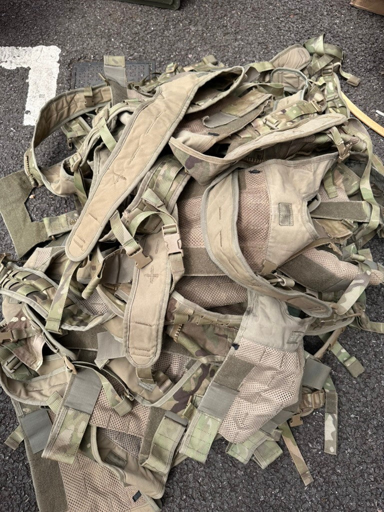 Genuine British Army MTP Webbing Yoke H Type - The Militaria Shop