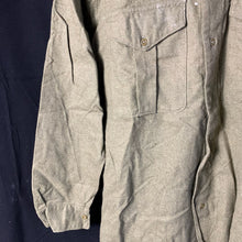 Load image into Gallery viewer, Original British Army Khaki Drill Combat Shirt - WW2 Pattern - 40&quot; Chest
