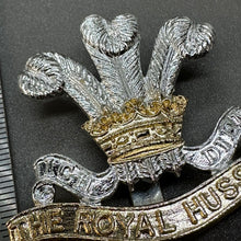 Load image into Gallery viewer, The Royal Hussars - Genuine British Army Cap Badge
