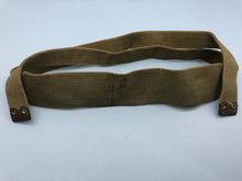 Load image into Gallery viewer, Original WW2 British Army Tan Webbing Shoulder Strap 37 Pattern
