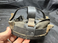 Load image into Gallery viewer, Original WW2 British Army Mk2 Helmet Liner - Size 6 3/4 - 1939 Dated
