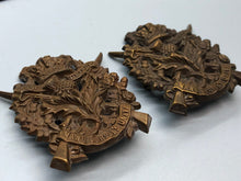 Charger l&#39;image dans la galerie, British Army Aberdeen Militia Volunteers Victorian Crown Cap Badge
