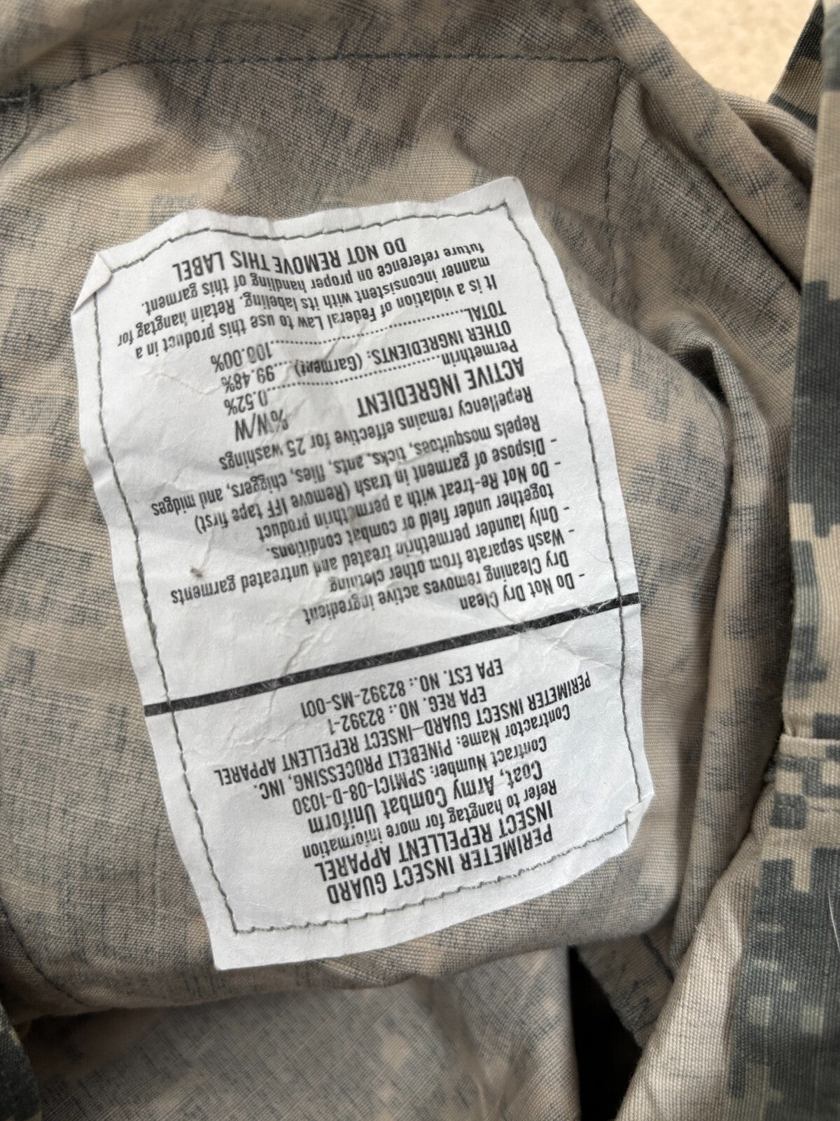 Surplus US Army ACU Combat Uniform Jacket-Small Short - The Militaria Shop