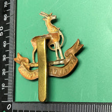 Load image into Gallery viewer, Original WW2 British Army Cap Badge - Royal Warwickshire Regiment
