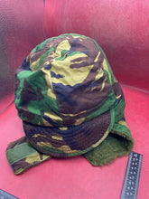 Load image into Gallery viewer, British Army Issue DPM Camouflage Cold Weather Cap Hat, Medium
