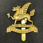 Genuine WW2 British Army Brass Cap Badge - Royal Berkshire Regiment - The Militaria Shop