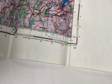 Lade das Bild in den Galerie-Viewer, Original WW2 British Army / RAF Map - Dijon France
