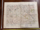 Original WW2 British Army GSGS OS Map of Great Britain - Worcester - The Militaria Shop
