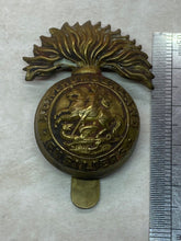 Load image into Gallery viewer, WW1 British Army Northumberland Fusiliers Regiment Cap Badge
