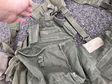 Load image into Gallery viewer, Original British Army 58 Pattern Webbing Rig Set Up - Belt, Pouches, Roll
