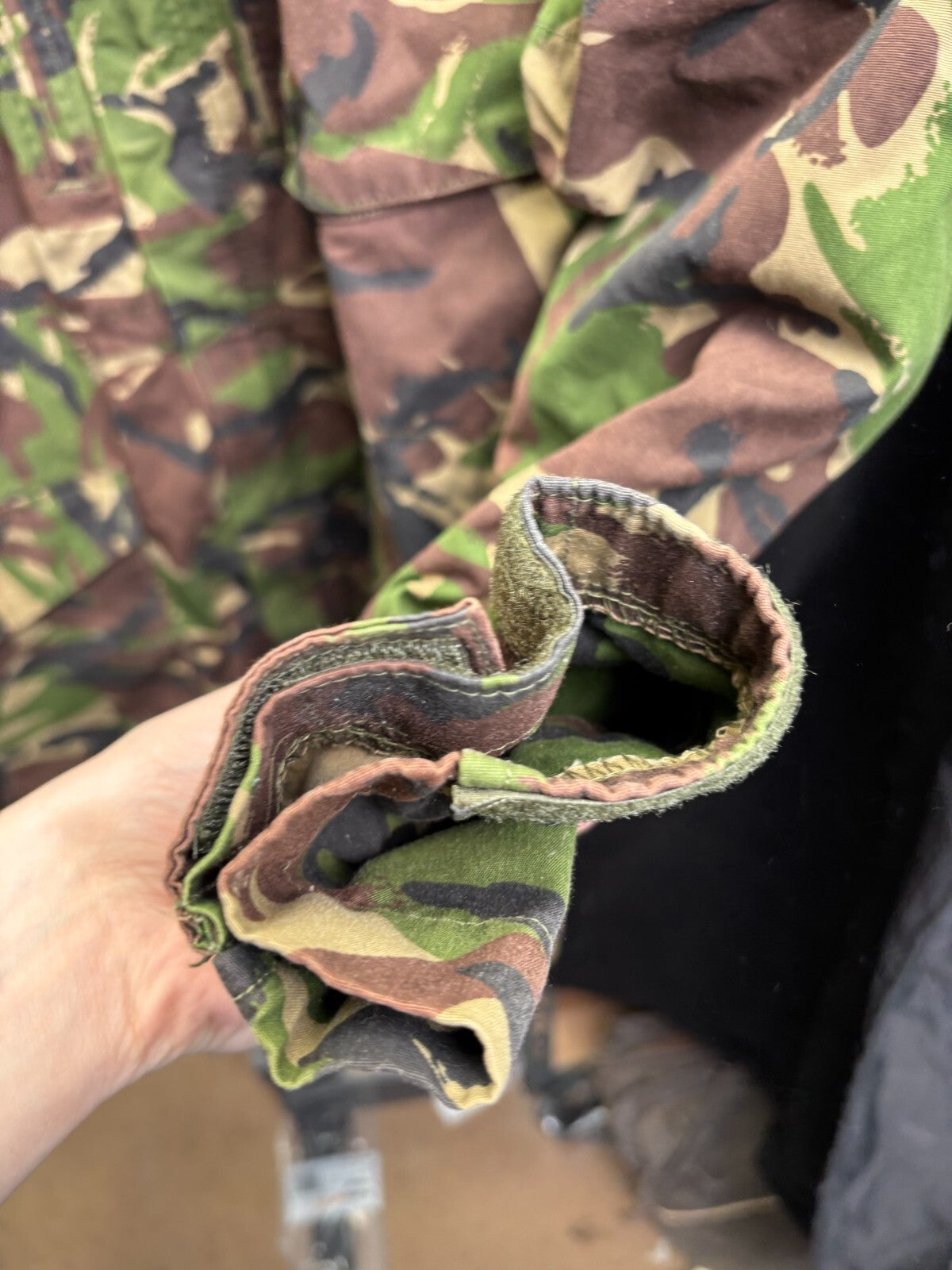 Surplus British Army DPM Pattern Camouflaged Combat Jacket Field-170/96 - The Militaria Shop