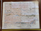 Original WW2 British Army GSGS Map of Scotland - Glen Shiel & Glen Garry - The Militaria Shop