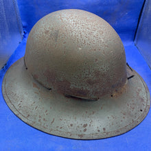 Load image into Gallery viewer, Genuine British Home Front Civillian Zuckerman Helmet WW2 Issue 1941 Dated
