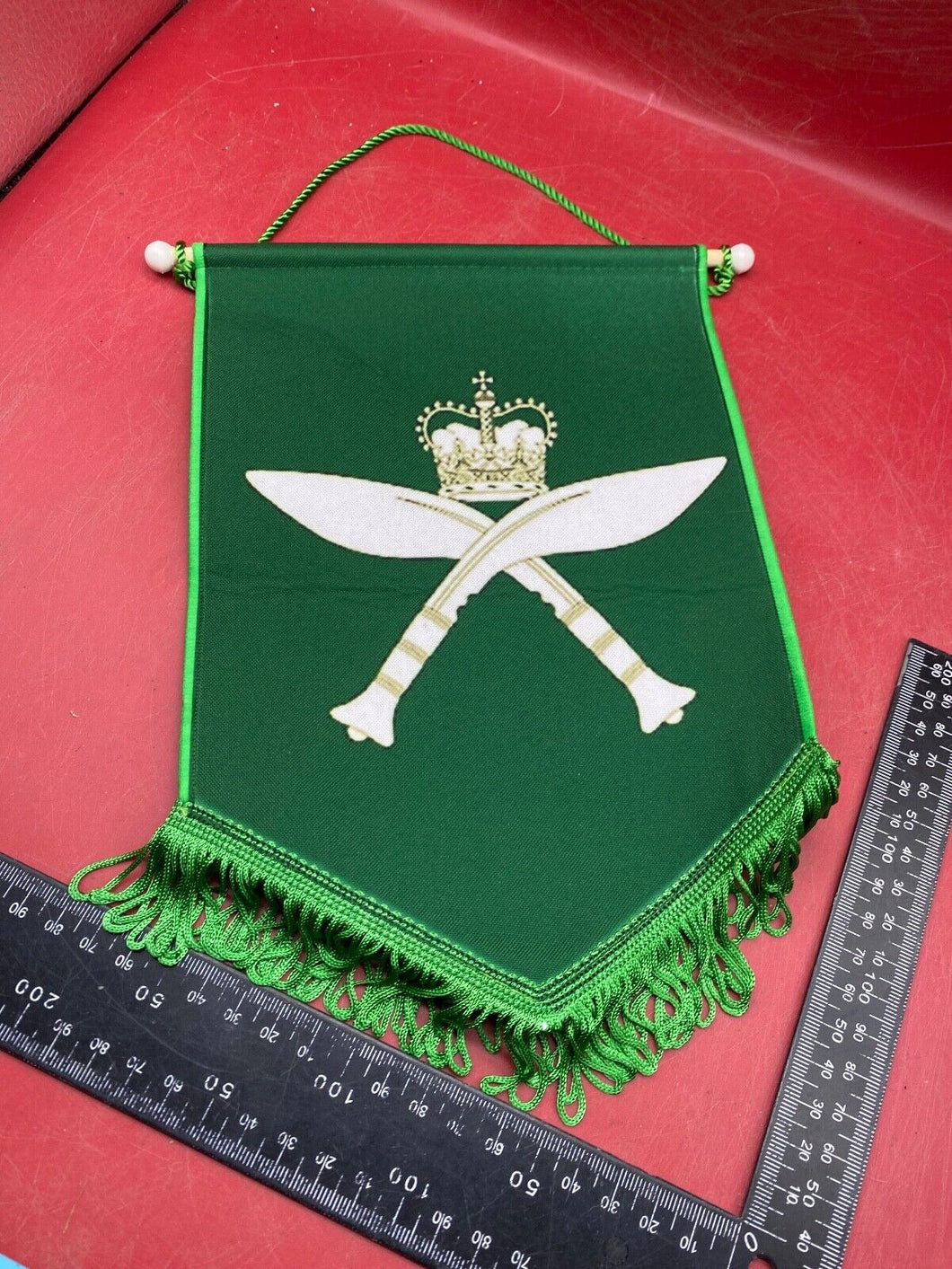 Interesting British Army Gurkha Regiment Small Banner