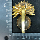 Genuine British Army Brass Cap Badge - Honourable Artillery Company - The Militaria Shop