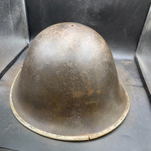 Load image into Gallery viewer, Original WW2 British/Canadian Army Mk3 &quot;Turtle&quot; Combat Helmet - The Militaria Shop
