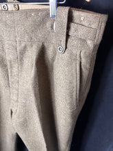 Load image into Gallery viewer, Genuine British Army Officers Purchased Battledress Serge Trousers - 42&quot; Waist - The Militaria Shop

