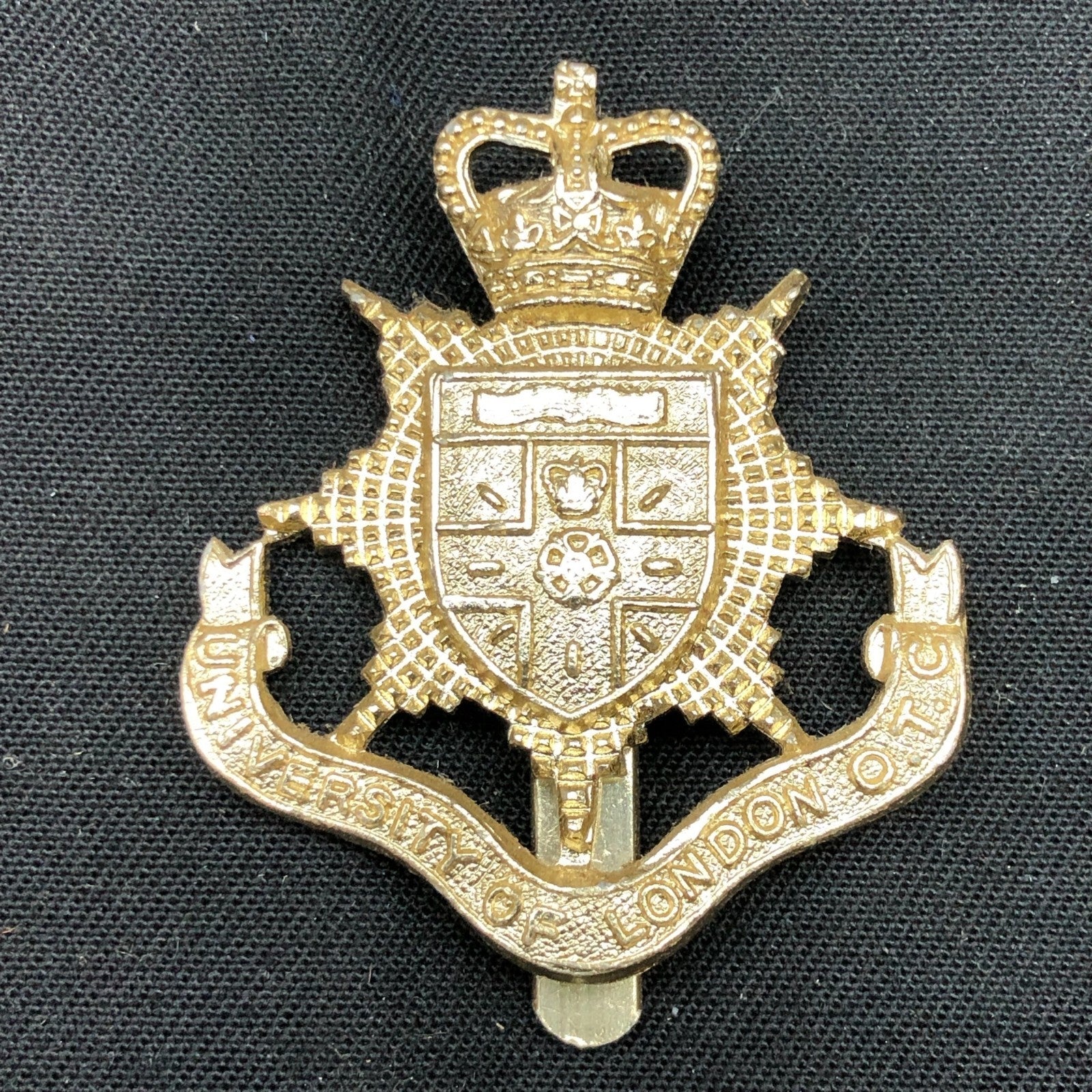 Original British Staybrite Army Cap - University of London OTC - The Militaria Shop