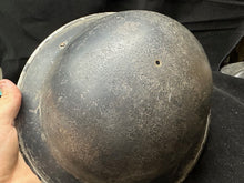 Load image into Gallery viewer, Original WW2 British Civil Defence Home Front Mk2 Brodie Helmet
