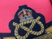 Load image into Gallery viewer, British Army Bullion Embroidered Blazer Badge - South Staffordshire -Kings Crown
