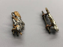 Load image into Gallery viewer, Original British Army WW2 REME Electrical Mechanical Engineers Collar Badges
