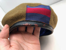 Load image into Gallery viewer, Genuine British Army Guards Regiment Khaki Regimental Beret Hat - Size 59cm
