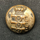 Original Victorian Era British Army Royal Artillery Uniform 22mm Button - The Militaria Shop