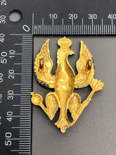 Charger l&#39;image dans la galerie, Genuine British Army 14th/20th King&#39;s Hussars Officer&#39;s Cap Badge
