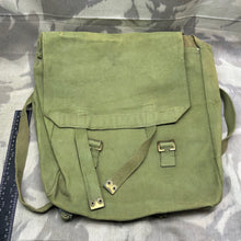 Load image into Gallery viewer, Original WW2 British Army Large Pack &amp; Straps - 37 Pattern Webbing
