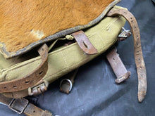 Load image into Gallery viewer, Original WW2 1936 German Army Tornister / Back Pack - Named Panzer Battalion 19
