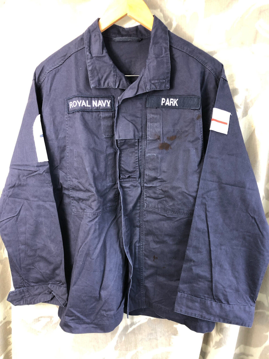 Genuine British Royal Navy Warm Weather Combat Jacket - 170/96