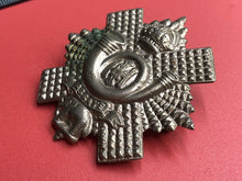 Load image into Gallery viewer, Original WW2 British Army Highland Light Infantry Scottish Regiment Cap Badge
