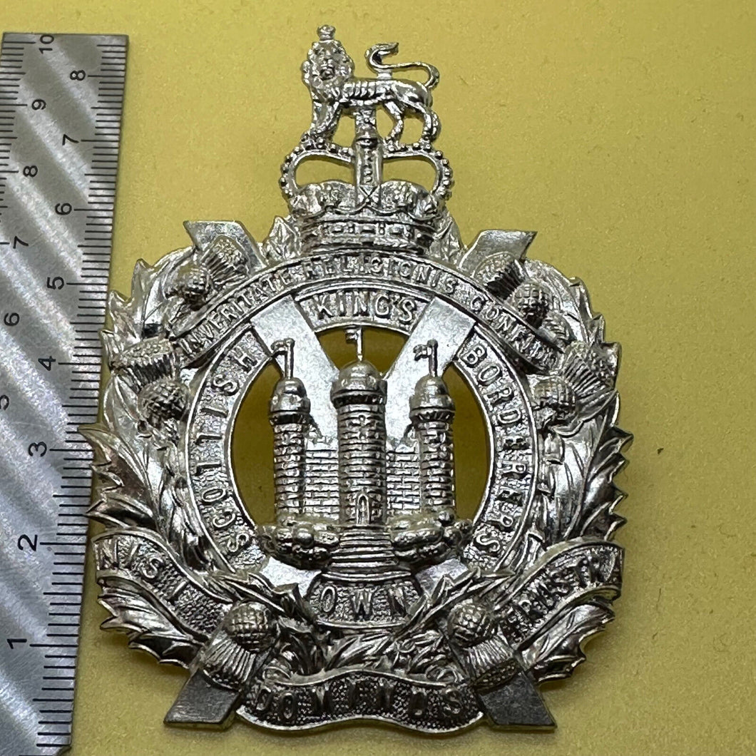 Kings Own Scottish Borderers Regiment - British Army Cap Badge